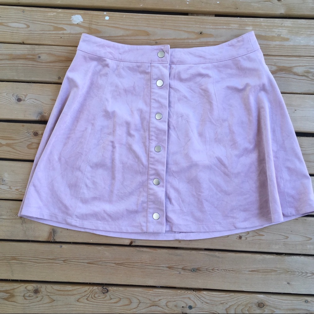 Forever 21 pink mini skirts L - Picture 2 of 5